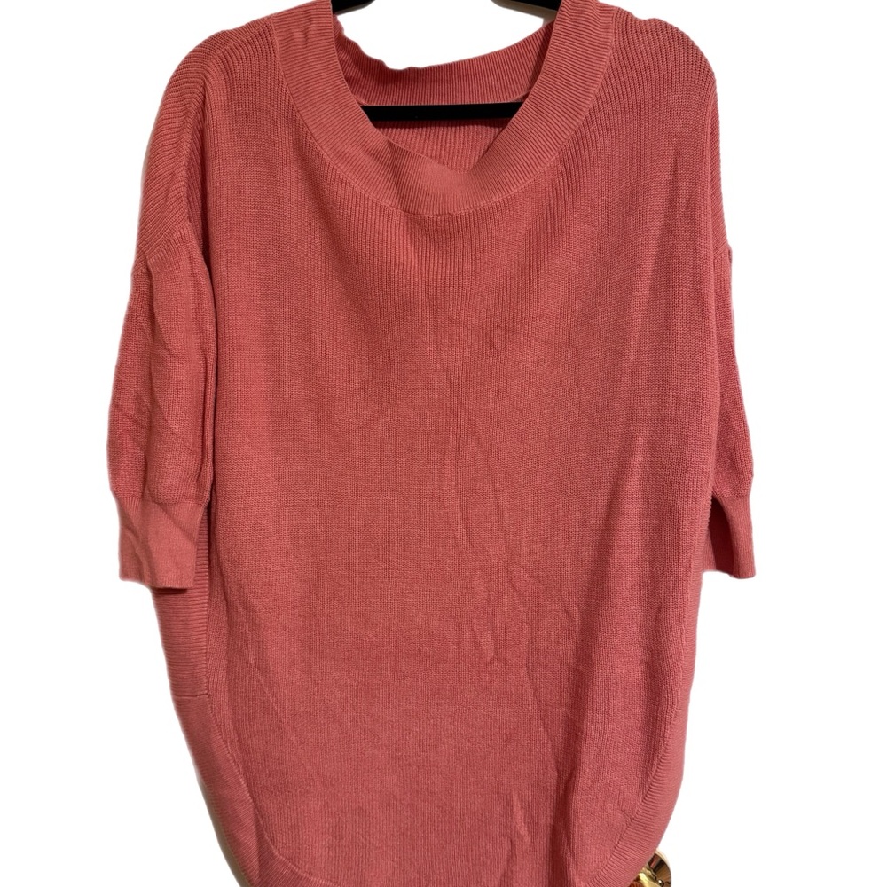 Women's Cozy Knit Sweater - Rose Pink
